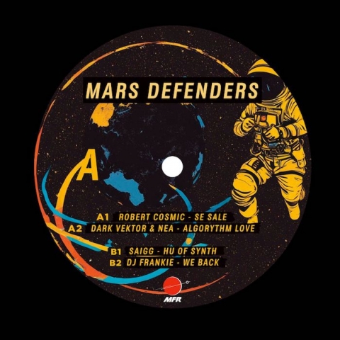 ( MARS 001V ) VARIOUS ARTISTS - Mars Defenders ( 12" ) Mars Frequency